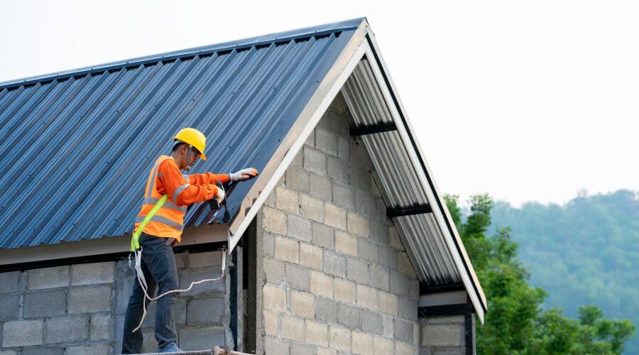 Professional gutter cleaning in Saint David, ME